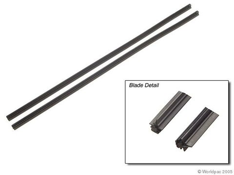 Stieracie gumička zadného stierača 450 mm (sada 2ks)