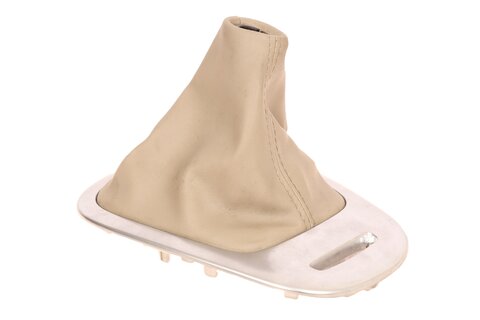 Manžeta radiacej páky - béžová - chrómovaný rámček