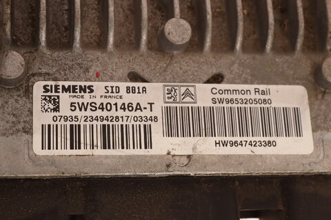 Riadiaca jednotka motora SW9653205080