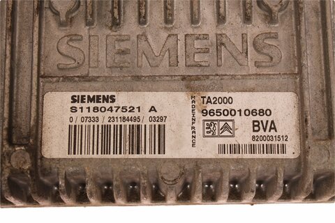 Riadiaca jednotka automatickej prevodovky 9650010680