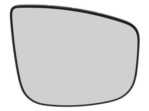 Sklo spätného zrkadla s plast. držiakom pravej P 2012-