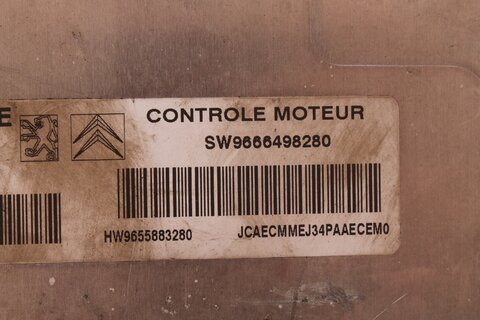 Riadiaca jednotka motora SW9666498280