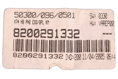 Prístrojový štít - 8200291332