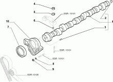 Vačkový hriadeľ 98427674