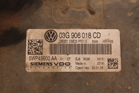 Riadiaca jednotka motora 03G906018CD