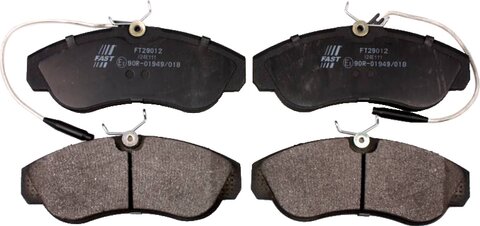 Brzdové doštičky predné (18Q)