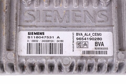 Riadiaca jednotka automatickej prevodovky 9654190280