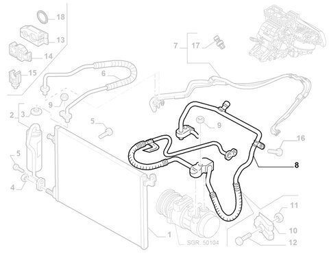 Hadice klimatizácia