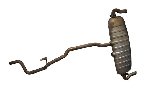 Zadná časť výfuku komplet