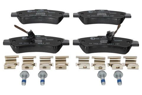 Súprava brzdových doštičiek ATE AT604889