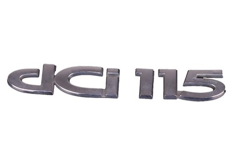 Nápis DCI 115 -