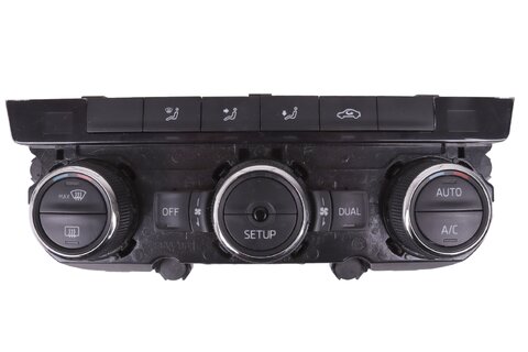 Panel ovládania automatickej klimatizácie 5E0907044