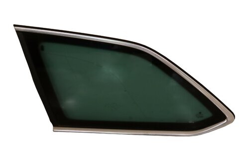 Zadné okno pevné tmavo zelené Combi ľavé 5E9845297S