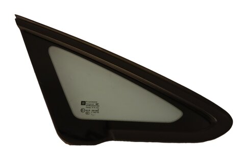 Sklo bočné pravé predný trojuholník - zelené 13390013