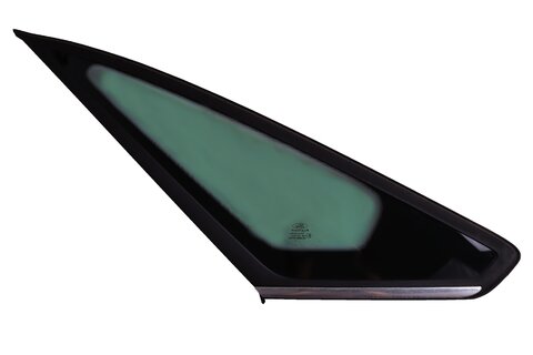Sklo bočný predný trojuholník pravý-zelený 6M21-U29710-BJ