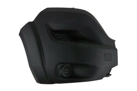 Roh predného nárazníka pravý (čierny) pre hmlovku 2014 -