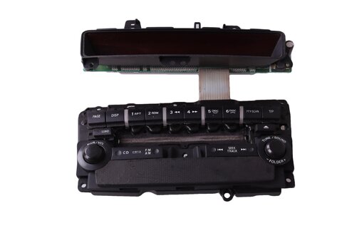 Panel ovládania autorádia bez rámčeka 6574X4