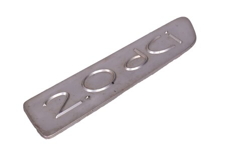 Nápis prednej lišty dverí - 2.0dCi - strieborný pravý 8200424438 8200671916