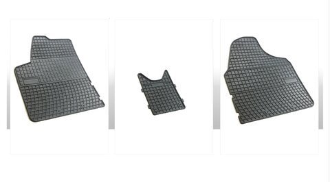 Gumové koberčeky čierne (vodiče a spolujazdca)