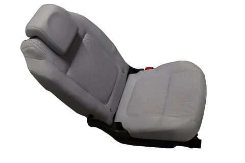 Sedadlo druhého radu bielej pravej