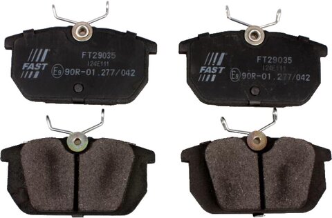 Brzdové doštičky zadné