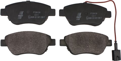 Brzdové doštičky predné