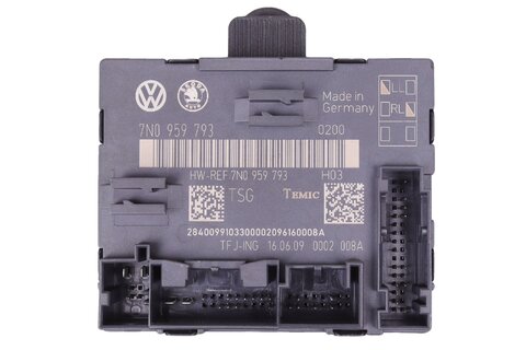 Riadiaca jednotka dverí predná ľavá 7N0959793