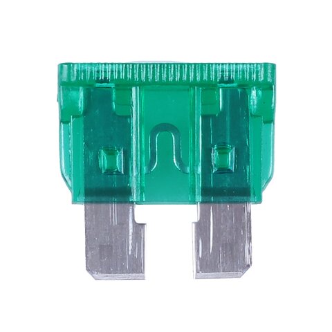 Poistka plochá 30 A (zelená)