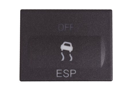 Tlačidlo vypínača ESP tm.sivé -2007 3M5T-2C418-BE