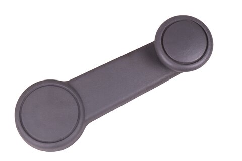 Kľučka sťahovania okien tm.sivá 93BB-F23342-AD32N5