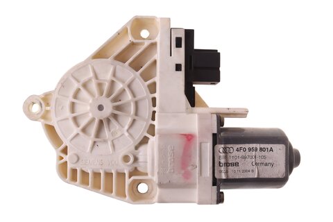 Motorček sťahovačky ľavý zadný 4F0959801A