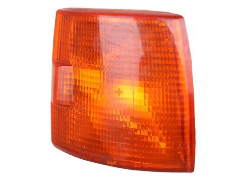 Blikač predný pravý bez pätice (žltý, krátky predok) 701953050