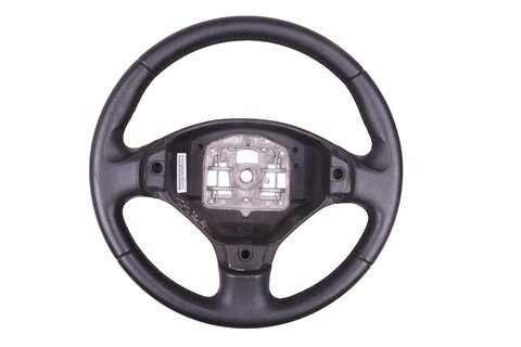 Volant trojramenný čierny 4112LE