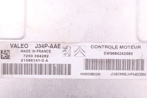 Riadiaca jednotka motora 9664242980