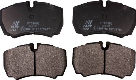 Brzdové doštičky zadné - IIVECO 35S