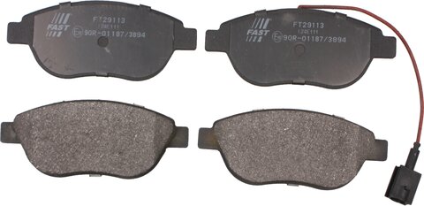 Brzdové doštičky predné