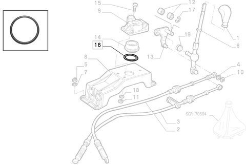 Tesnenie hermetické radiacej páky
