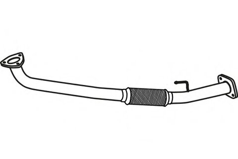 Prvý diel výfuku (s pružným členom)