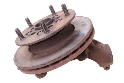 Těhlice s ložiskem a brzdovým kotoučem (přední, pravá, FWD) 6C11-1K018-AA