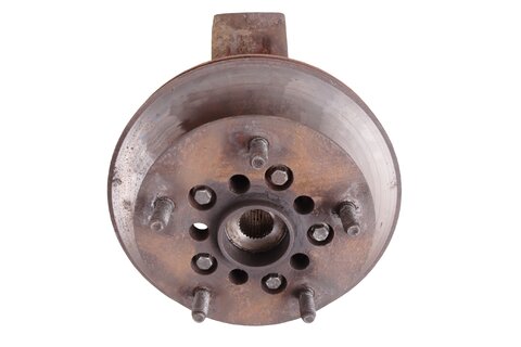 Těhlice s ložiskem a brzdovým kotoučem (přední, pravá, FWD) 6C11-1K018-AA