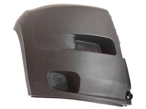 Roh predného nárazníka šedý pravý P