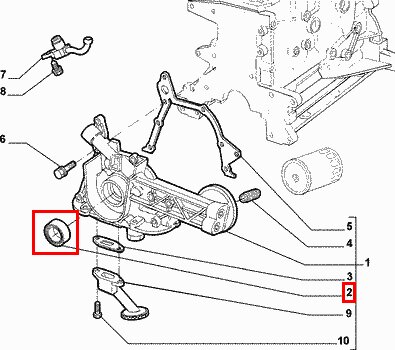 Simering kľučky pr.