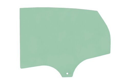 Sklo bočné zadné ľavé zelené hatchback BM51-A25713-AB