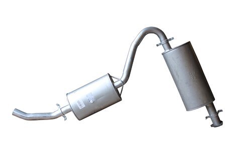 Diel výfuku strednej a zadnej