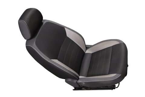 Sedadlo spolujazdca mechanické vyhrievané čierna/sivá 5JA881406BSFUO