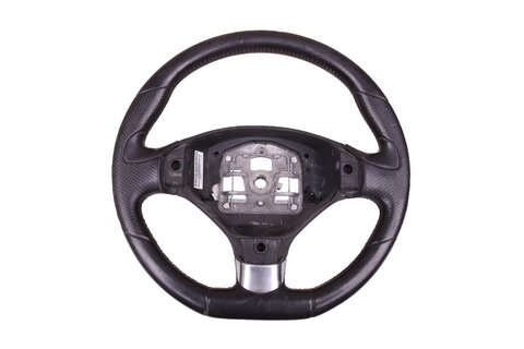 Volant trojramenný čierny 4112PA