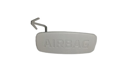Ozdobná krytka airbag sivá 5JA853437Y20