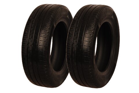 Súprava dvoch pneumatík LETNÁ 195/65 R15 91T CONTINENTAL EcoContact 6 (4 mm) rok 2019