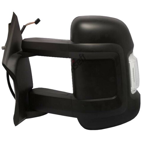 Ľavé spätné zrkadlo elektricky ovládané, vyhrievané, dlhé s čidlom (190mm)