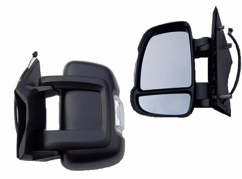 Zrkadlo spätné ľavej L elektricky ovládané krátke s čidlom (80 mm)